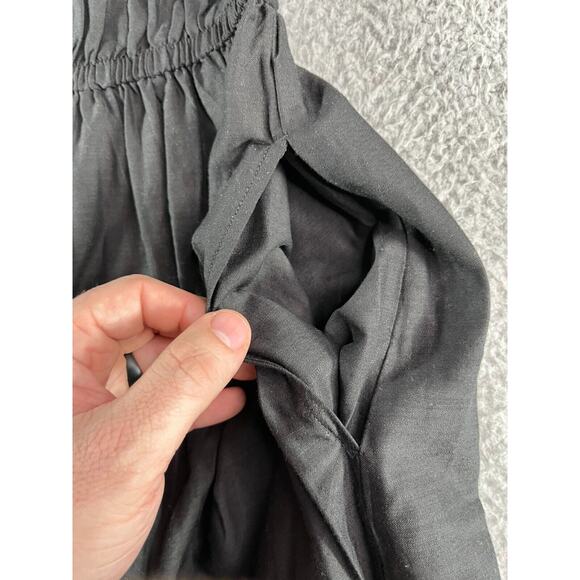 Knox Rose Dress Women XS Black Boho Cottagecore Embroidered Balloon Sleeve NWT - Picture 9 of 13